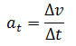 Aceleración Tangencial