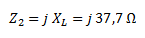 Impedancia del inductor
