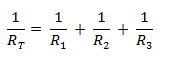 Fórmula de resistencias en paralelo