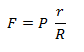 Fórmula de torno