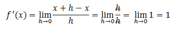 Derivadas por definición