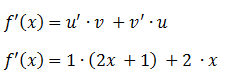 Ejercicios de derivadas por reglas