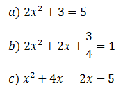 Ejercicio de función cuadrática