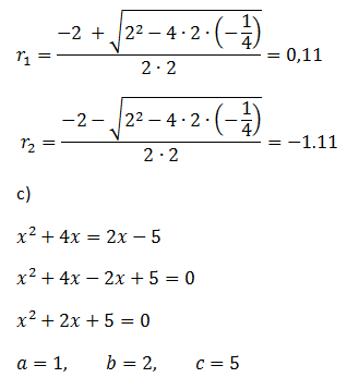 Ejercicio de función cuadrática