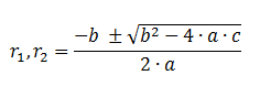 Ejercicio de función cuadrática