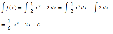 Ejercicios de integrales definidas