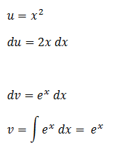 Ejercicios de integrales por partes