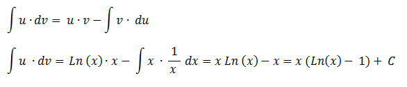 Ejercicios de integrales por partes
