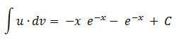Ejercicios de integrales por partes