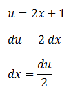 Ejercicios de integrales por sustitución