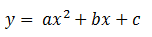 Forma estándar de una función cuadrática