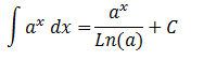 Integrales inmediatas