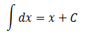 Integrales inmediatas